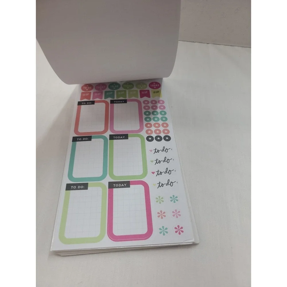 The Happy Planner Watercolor Stickers 922 Pcs Complete Planner Scrapbook Supply